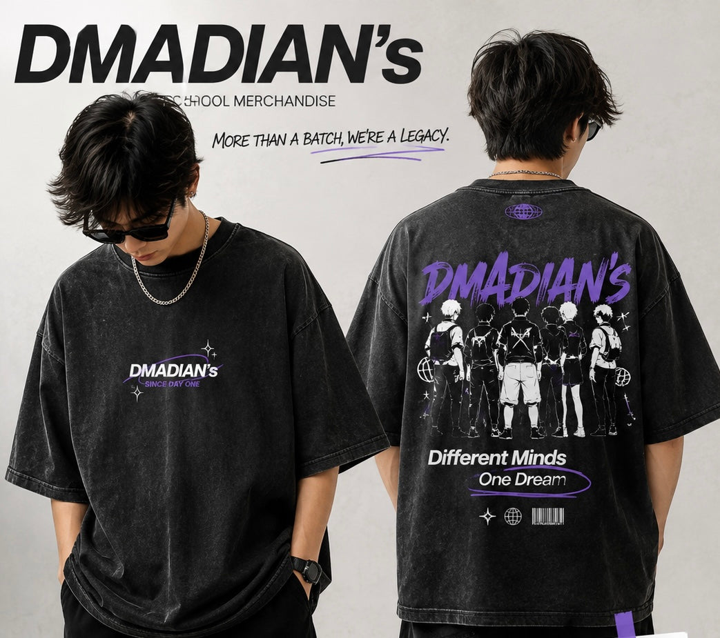 DMA Legacy Oversized Tee | Wear the Memories