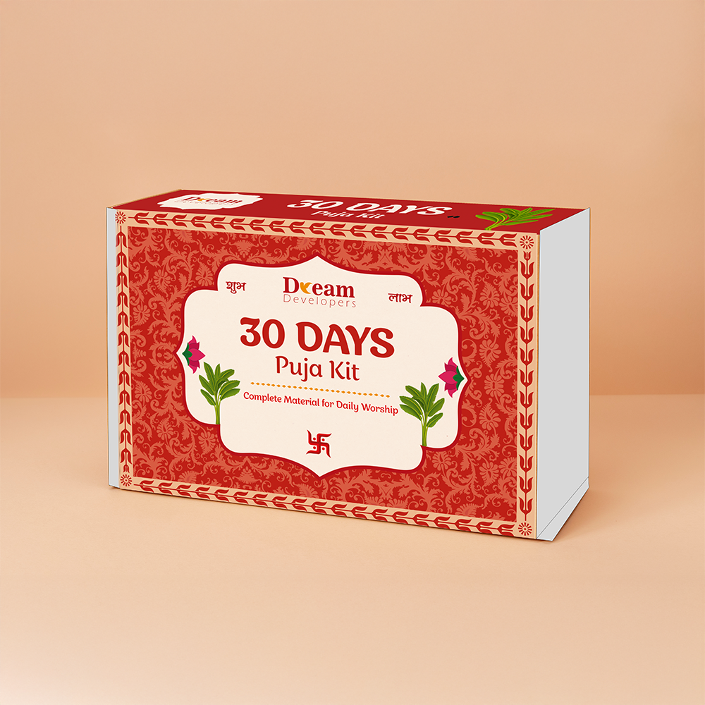 30 Days Puja Box – Complete Monthly Pooja Essentials Kit