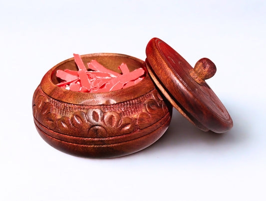 Manokamnapurna Divine Wooden Sindoora – A Sacred Touch of Tradition