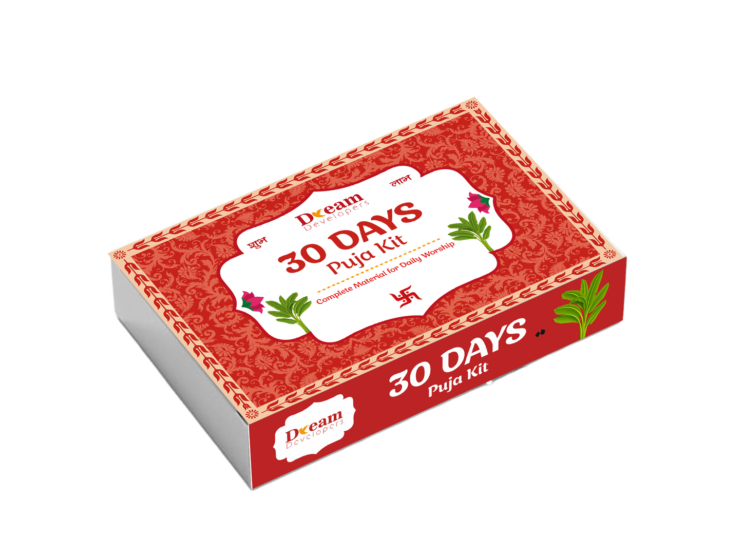 30 Days Puja Box – Complete Monthly Pooja Essentials Kit